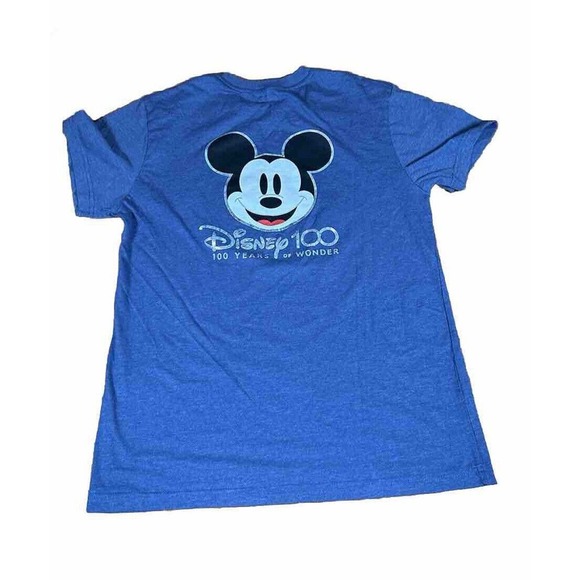 DISNEY Shirt, Size‎ Small, 100 Years of Wonder, Mickey Mouse, Anniversary, - Picture 5 of 6